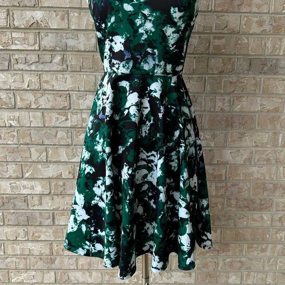 Aqua Lined Dress Size S 🌸 - Picture 4 of 9